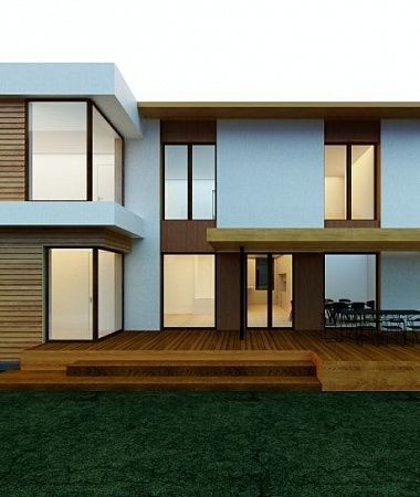 Фиона, монолитно-каркасный дом, 300 м2