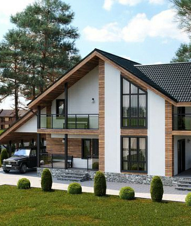 Адель, каркасный дом, 178 кв.м.