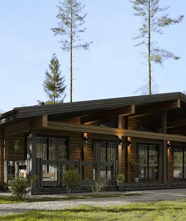 Нарвик, каркасный дом, 196 м2