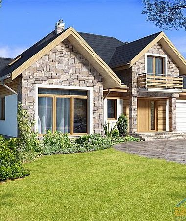 Горный, дом с мансардным этажом, 225 м2