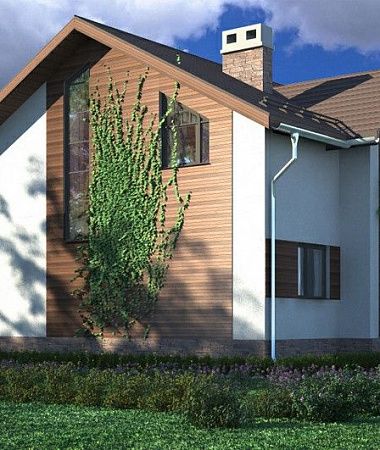 Кристи, монолитно-каркасный дом, 254 м2