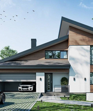 Перемена, дом из газоблока, 222 м2