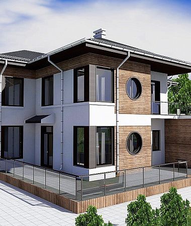 Привилегия, дом из газоблока, 370 м2