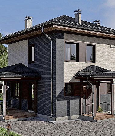 Аида, дом из керамоблока, 172 м2