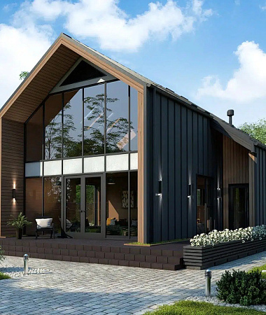 Рифей, дом из газоблока, 174 м2