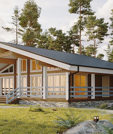 Ариэль, каркасный дом, 143 м2