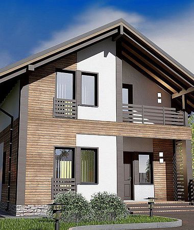 Норд, дом из газоблока, 176 м2