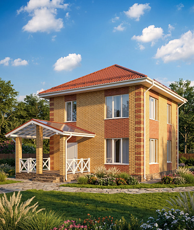 Оливия, дом из керамоблока, 270 м2