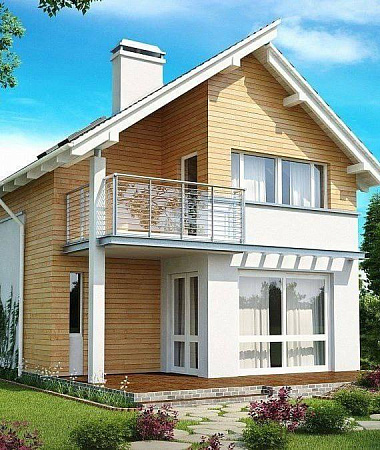 Доротея, дом из газоблока, 135 м2