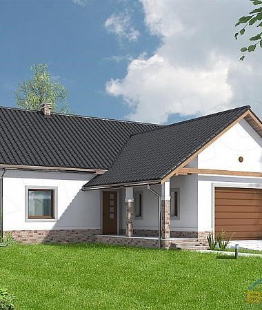 Сияние, дом с мансардным этажом, 242 м2