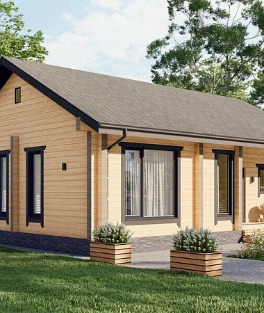 Мускари, каркасный дом, 93 кв.м.