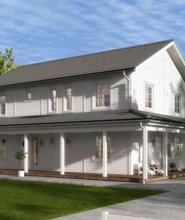 Комфортность, дом из газоблока, 231 м2