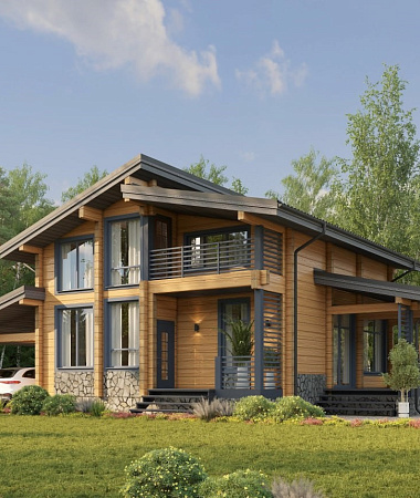 Пилигрим, каркасный дом, 234 м2