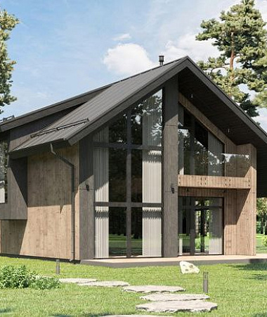 Ханна, дом из газоблока, 241 кв.м.