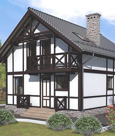 Освальд, дом из газоблока, 172 м2