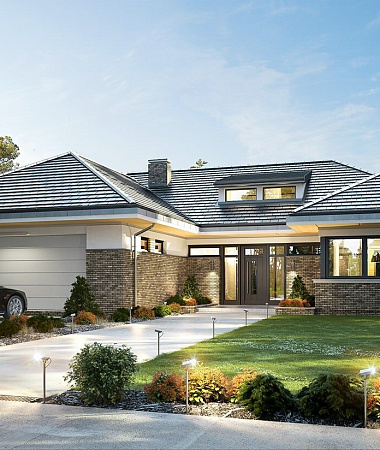 Монреаль, дом из газоблока, 255 м2