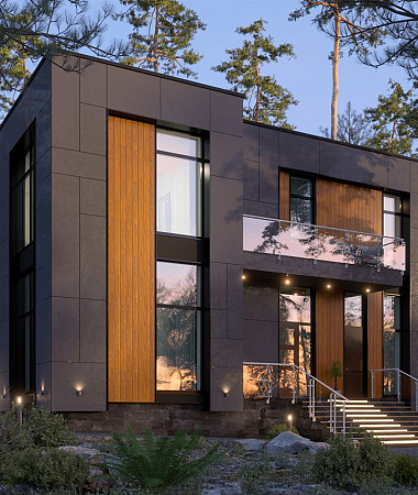 Дублин, дом из газоблока, 308 м2