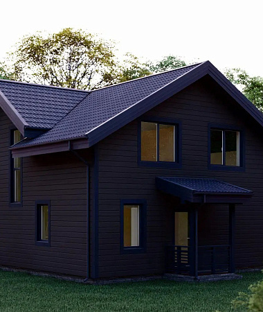 Томас, дом из газоблока, 282 м2