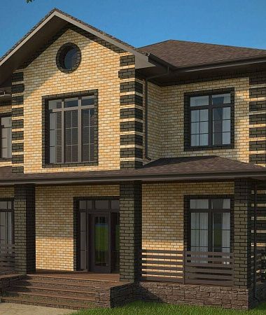 Илария, дом из керамоблока, 230 м2