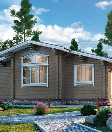 Тиана, каркасный дом, 135 м2