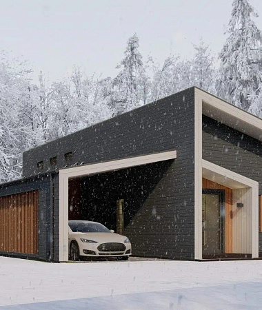 Комплимент, дом из газоблока, 275 м2