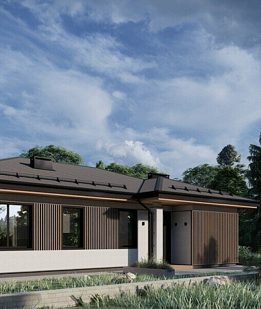 Клеон, дом из газоблока, 141 кв.м.