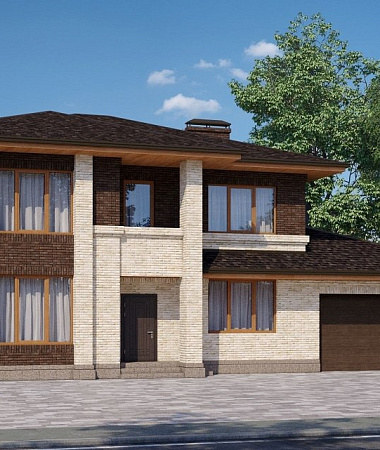 Ральф, дом из газоблока, 301 м2