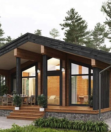 Фердинанд, каркасный дом, 121 м2