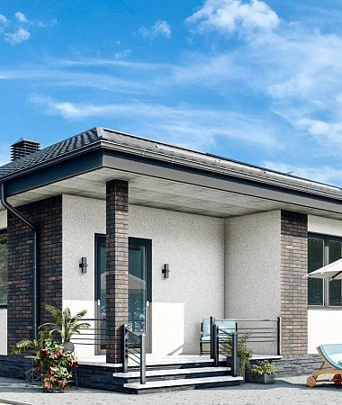 Ванкувер, дом из газоблока, 105 м2