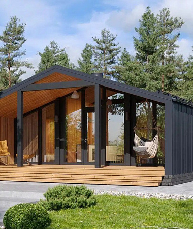 Презент, дом из газоблока, 100 м2